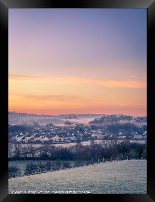 Sunrise Kendal  Framed Print by Jonny Gios