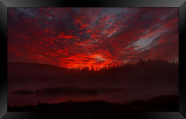 Sunrise on Costello Creek - Algonquin Park, Canada Framed Print by Jim Cumming