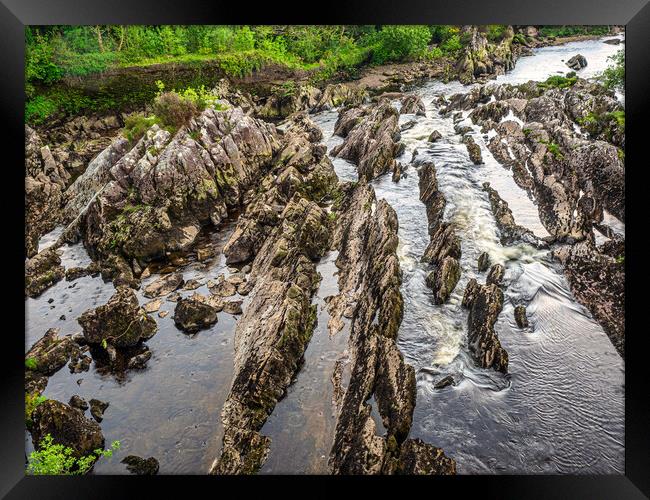 River Sneem, Kerry, Ireland Framed Print by Mark Llewellyn