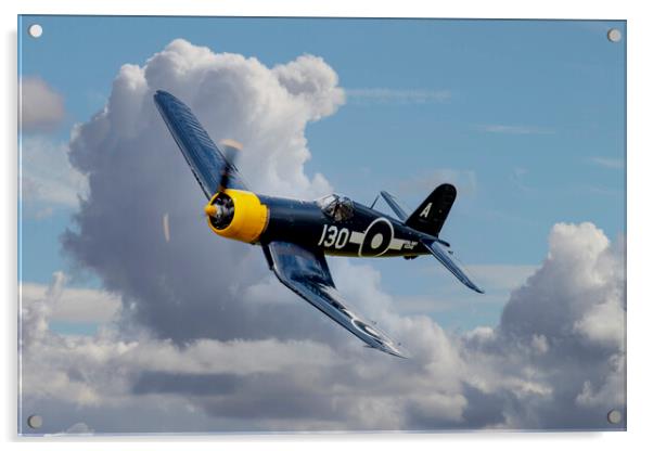 Goodyear Corsair FG-1D F4U Corsair Acrylic by Oxon Images