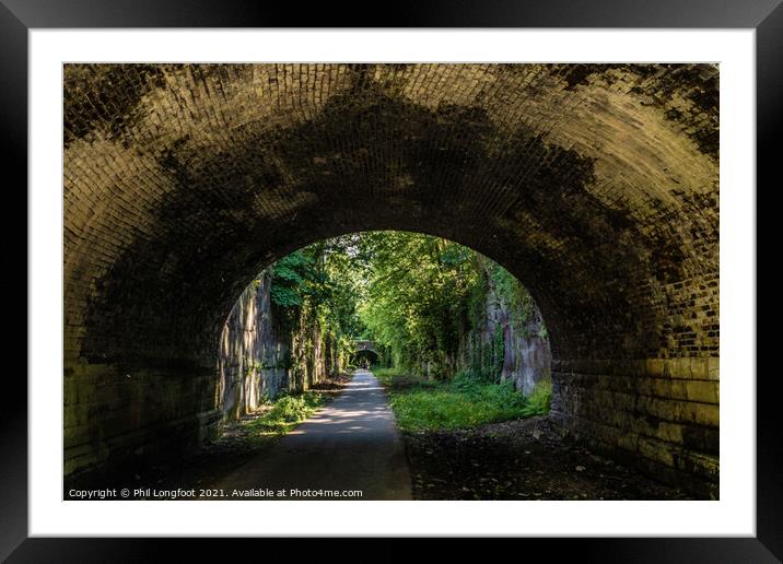 Liverpool Nature Railway Framed Mounted Print by Phil Longfoot