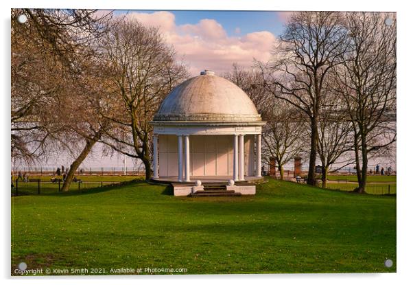 Vale Park Bandstand Acrylic by Kevin Smith