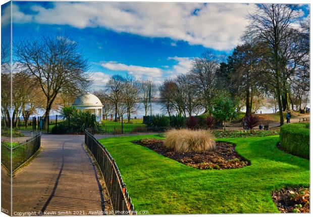 Vale Park New Brighton  Canvas Print by Kevin Smith