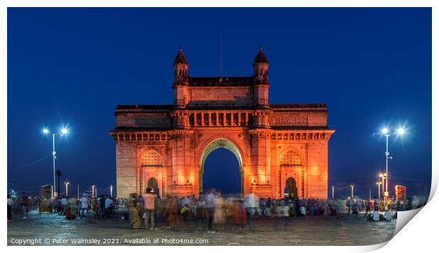 Gateway of India Print by Peter Walmsley