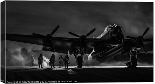 A safe return home  Canvas Print by Alan Tunnicliffe