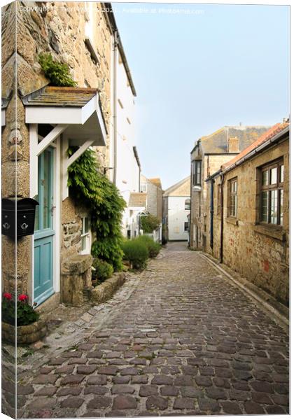 Bunkers Hill St Ives Canvas Print by Terri Waters