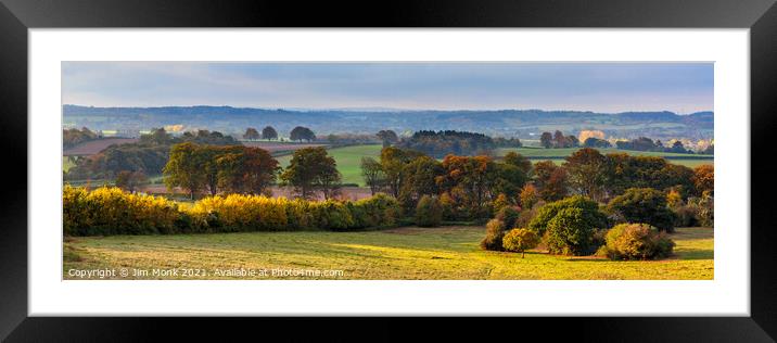 Stour Valley, Dorset Framed Mounted Print by Jim Monk