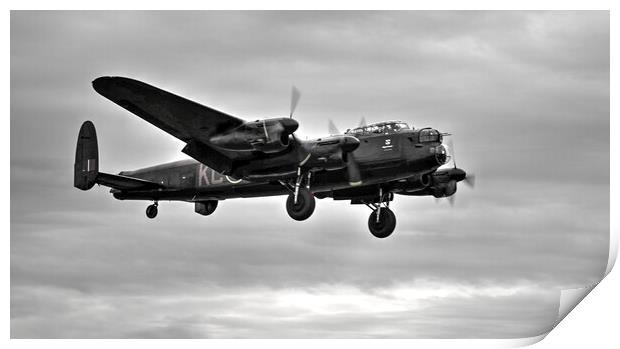 Lancaster Landing  Print by Jon Fixter