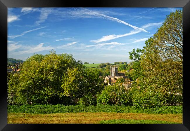 St Bartholomew's Church, Crewkerne Framed Print by Darren Galpin