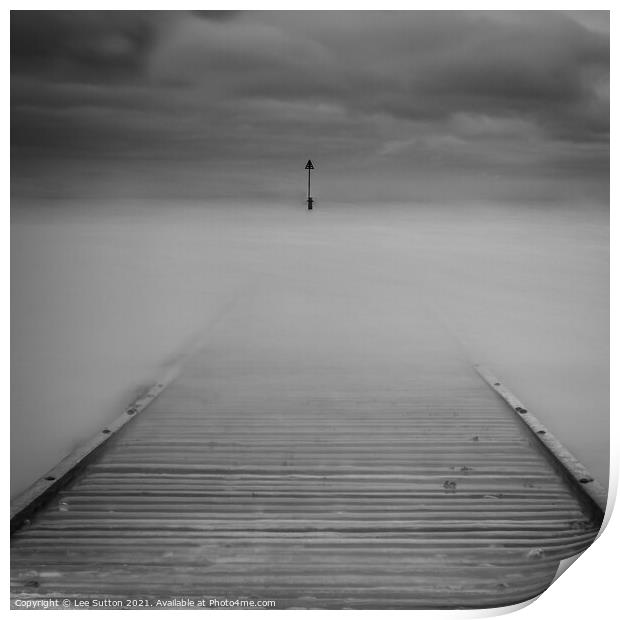 Jetty Print by Lee Sutton