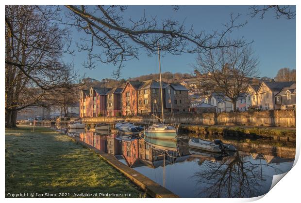 Totnes,Vire Island  Print by Ian Stone