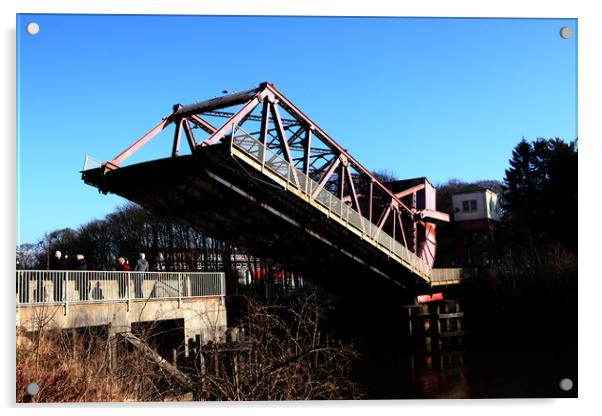 Bridge over the River Cart. Acrylic by ANN RENFREW
