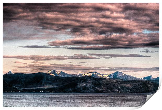 Nordfjord, Norway Print by colin ashworth