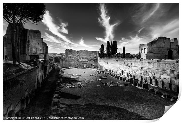 Forum in Rome Italy Print by Travel and Pixels 