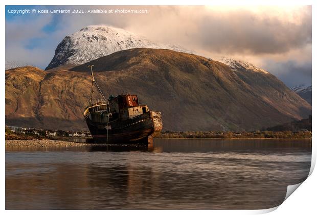 Ben Nevis Print by Ross Cameron