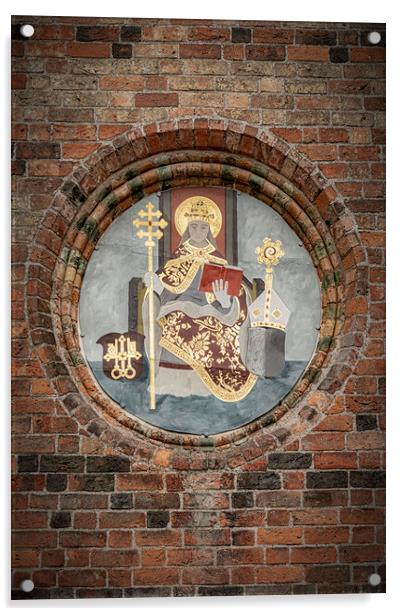 Roskilde Cathedral Wall Art Acrylic by Antony McAulay