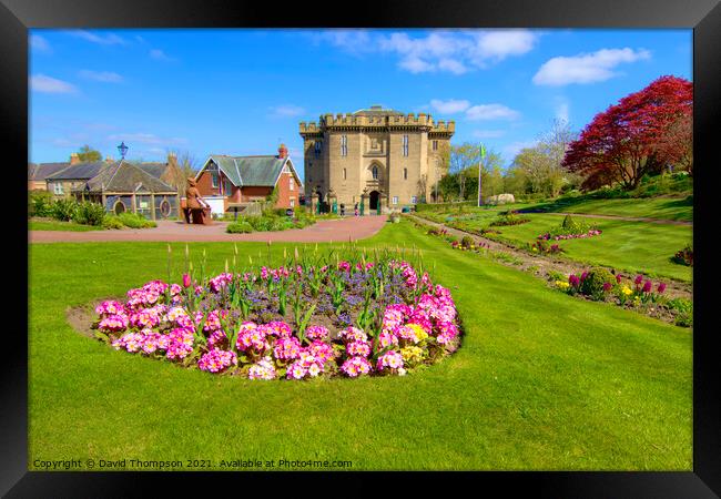 Morpeth Courthouse  Framed Print by David Thompson