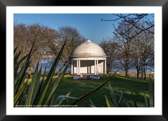 Vale Park New Brighton Wirral  Framed Mounted Print by Phil Longfoot