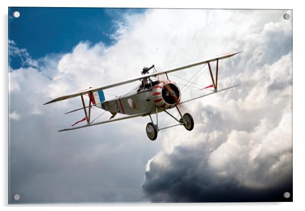 The Nieuport 17 C.1 Acrylic by J Biggadike
