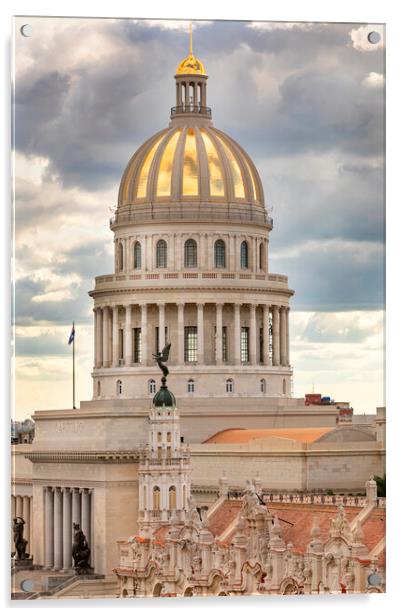 Capitolio of Cuba Acrylic by David Hare