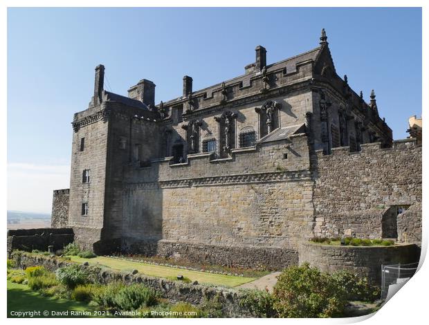 Stirling Castle Print by Photogold Prints