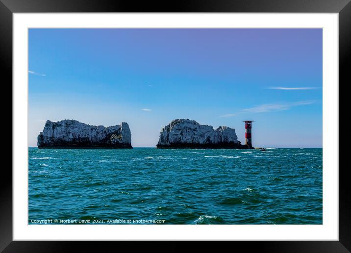 The Needles  Framed Mounted Print by Norbert David