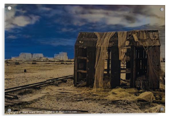 Moods of Dungeness Acrylic by Mark Ward
