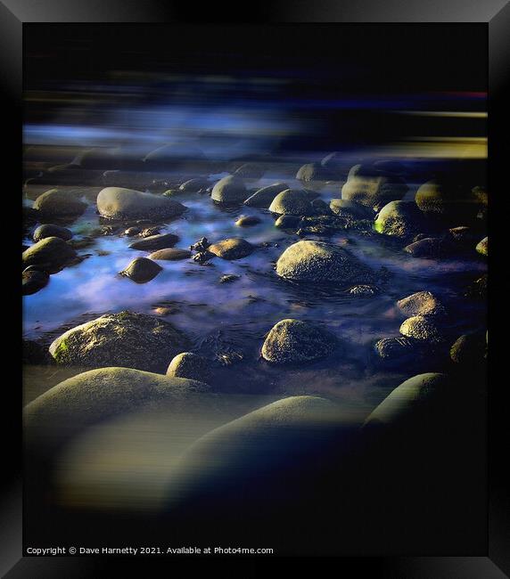 Moon Pool Framed Print by Dave Harnetty