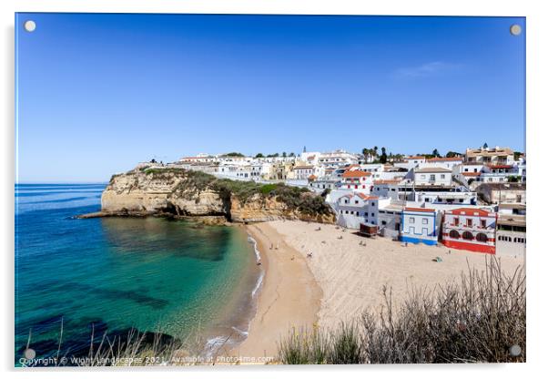Carvoeiro Algarve Portugal Acrylic by Wight Landscapes