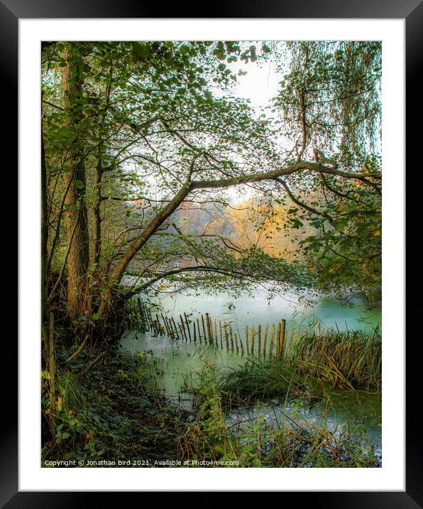 Forgotten Corner, Weald Country Park #2 Framed Mounted Print by Jonathan Bird