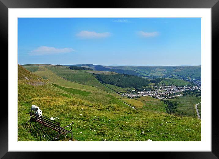 Brecon Beacons Framed Mounted Print by Darrin Collett