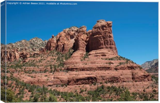 Sedona Giant Canvas Print by Adrian Beese