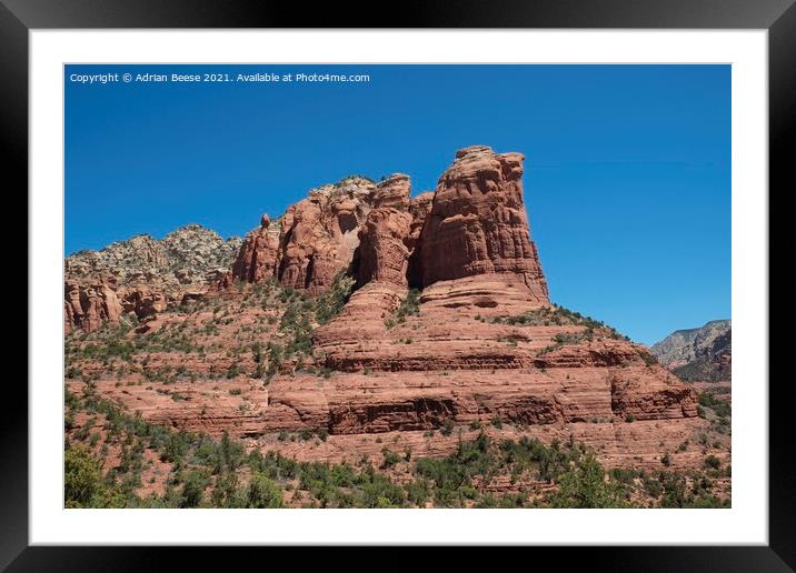 Sedona Giant Framed Mounted Print by Adrian Beese