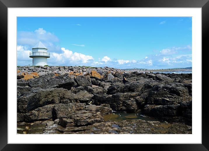 Lookout At Coney Beach Framed Mounted Print by Darrin Collett