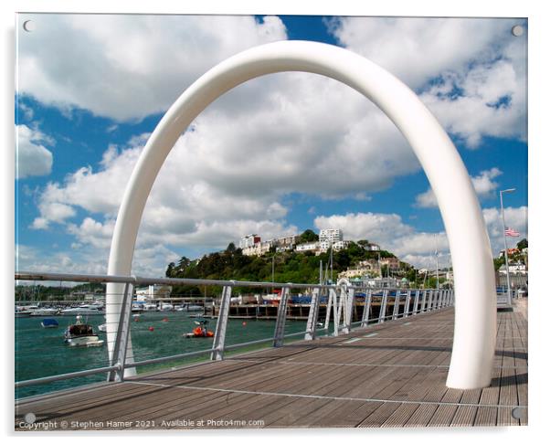 Archway Acrylic by Stephen Hamer