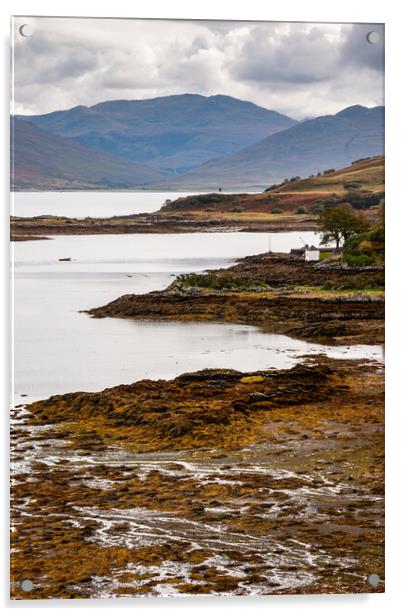 Isleornsay, Isle of Skye, Scotland Acrylic by Andrew Kearton
