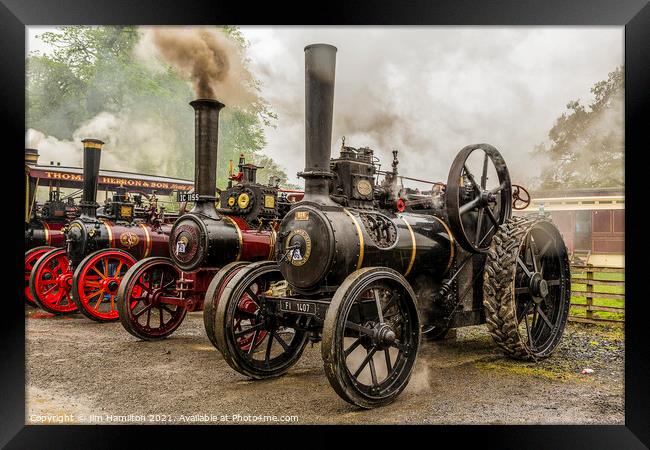 The steam Collection Framed Print by jim Hamilton