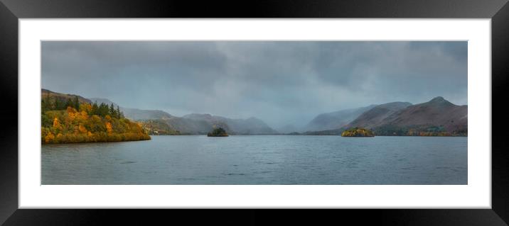 Derwent Water, Keswick, Cumbria. Framed Mounted Print by Maggie McCall