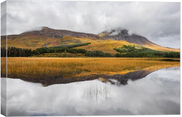 Loch Cill Chriosd, Isle of Skye, Scotland Canvas Print by Andrew Kearton