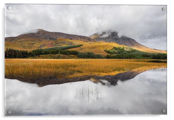 Loch Cill Chriosd, Isle of Skye, Scotland Acrylic by Andrew Kearton