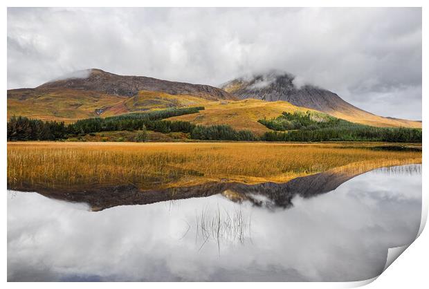 Loch Cill Chriosd, Isle of Skye, Scotland Print by Andrew Kearton