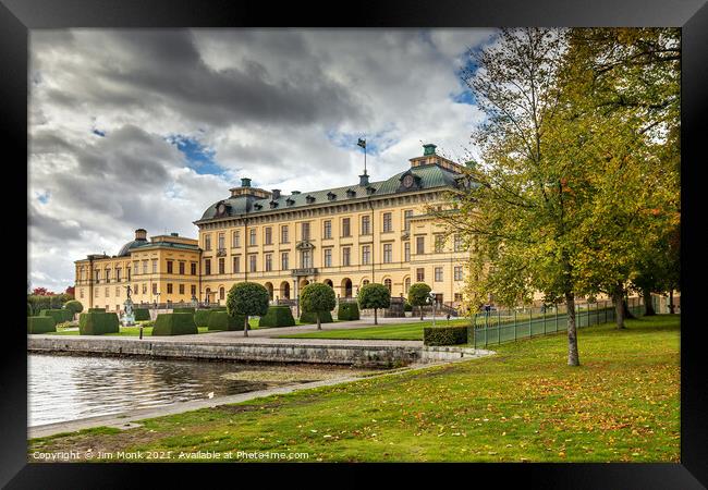 Drottningholm Palace, Stockholm Framed Print by Jim Monk