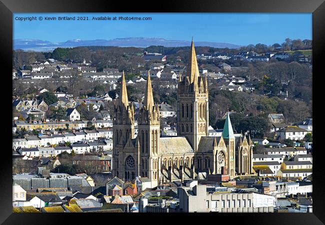 truro cathedral Framed Print by Kevin Britland