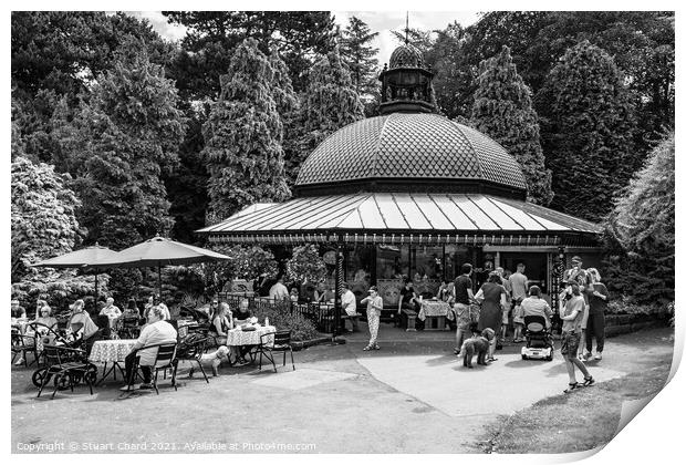 The valley Gardens Harrogate Print by Travel and Pixels 