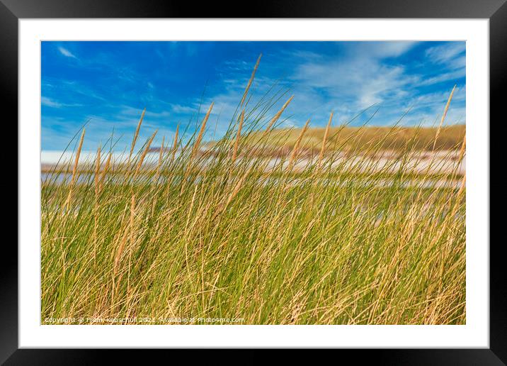 dune grass Framed Mounted Print by  Bullysoft