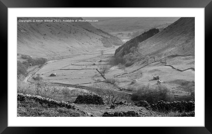 Yorkshire Dales Framed Mounted Print by Kevin Winter