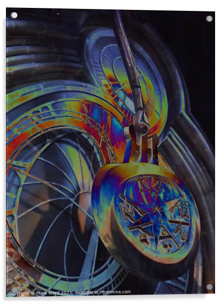 Time Displaced. Acrylic by Mark Ward