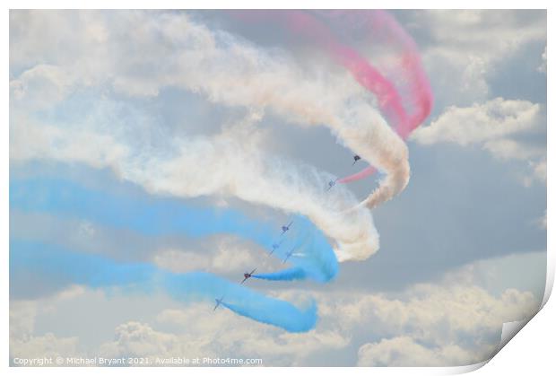  the red arrows Print by Michael bryant Tiptopimage