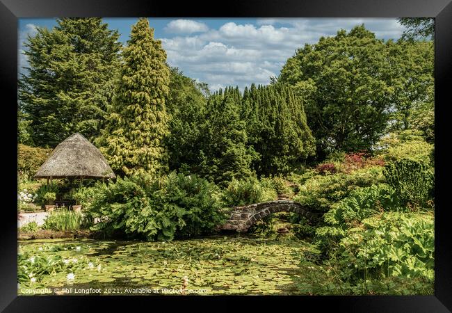 An English Country Garden Framed Print by Phil Longfoot