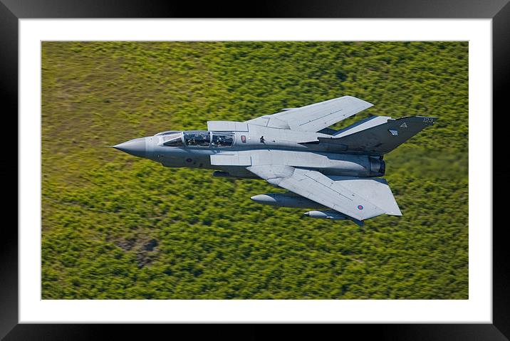 Swept wing Tornado Framed Mounted Print by Rory Trappe